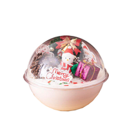 Gobelet à mousse PET 120 ml |   -20~60 ℃ |   Couverture de dôme |   Impression à l'encre comestible |   Dessert de traiteur