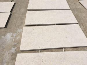 Dalles de pierre calcaire chinoise à face fendue naturelle, beige, pour sol extérieur, finition antique, design moderne pour hôtel, villa, jardin - Product Image 5