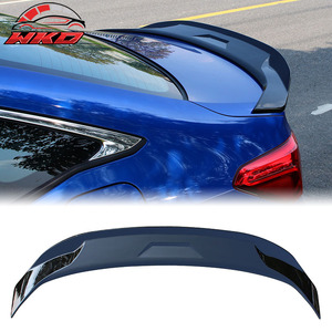 เหมาะสำหรับ Honda Civic รุ่นที่ 11 ซีดาน 4 ประตู ปี 2022-2026 สไตล์ JDM สปอยเลอร์หลังสีดำเงา - Product Image 1