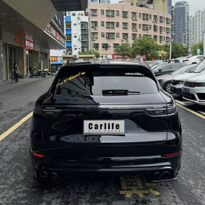 Système de carrosserie automobile, pare-chocs modifiés, kit carrosserie pour <span class=keywords><strong>Porsche</strong></span> <span class=keywords><strong>Cayenne</strong></span> 9Y0.1 2018-2023, lifting de style <span class=keywords><strong>Turbo</strong></span>, pièces TKT incluses. - Product Image 6
