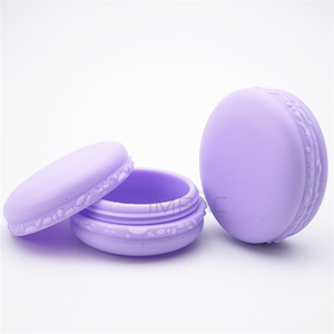 ขวดพลาสติกสีม่วงขนาดเล็กน่ารักสำหรับ<span class=keywords><strong>สาว</strong></span>ๆลิปบาล์มครีมขนาด10มล. - Product Image 1
