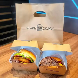 Tùy chỉnh giá bán buôn Snack thức ăn nhanh bao bì container giấy gói lấy đi khoai tây chiên bánh Hamburger Burger hộp - Product Image 2