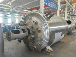 Nhiệt độ cao 5000l-20000l thép không gỉ phòng thí nghiệm nghiên cứu sử dụng lò phản ứng Ấm đun nước phản ứng hóa học thiết bị áp lực tàu động cơ - Product Image 5