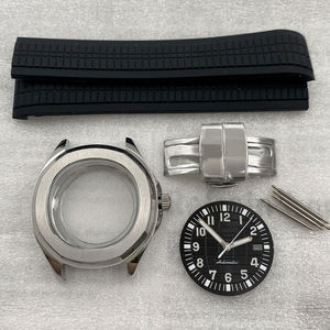 Kit de caja y correa de acero inoxidable de 42 mm con cristal de zafiro, apto para esfera de 32 mm y movimiento NH35 - Product Image 3