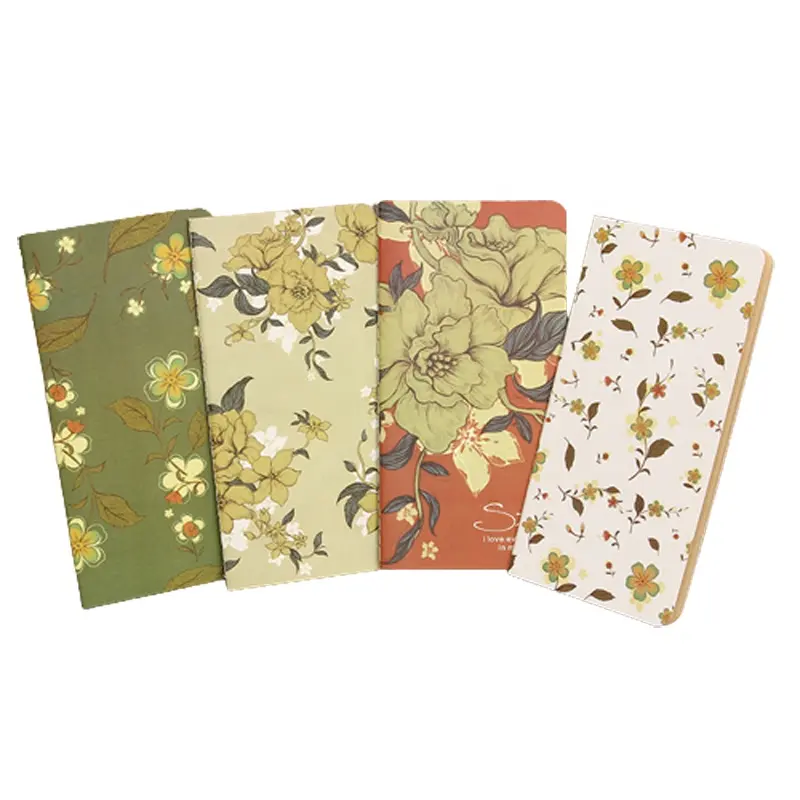 Student Stationery Notebook Small Blank Book Kraft Paper Account Book Wholesale
