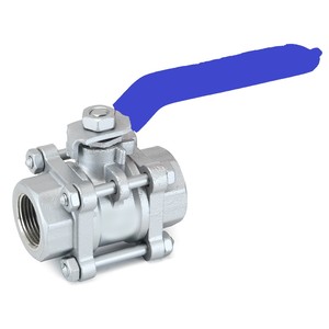 Válvula de Bola de Acero Inoxidable de Alto Rendimiento de 3 Piezas DN80 PN16 para Distribución de Agua en Riego Agrícola - Product Image 1