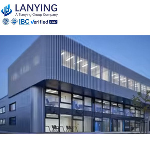 Mới mô-đun prefab kim loại xây dựng lưu trữ vật liệu xây dựng Cấu trúc thép di động hội thảo xây dựng kho đúc sẵn - Product Image 4