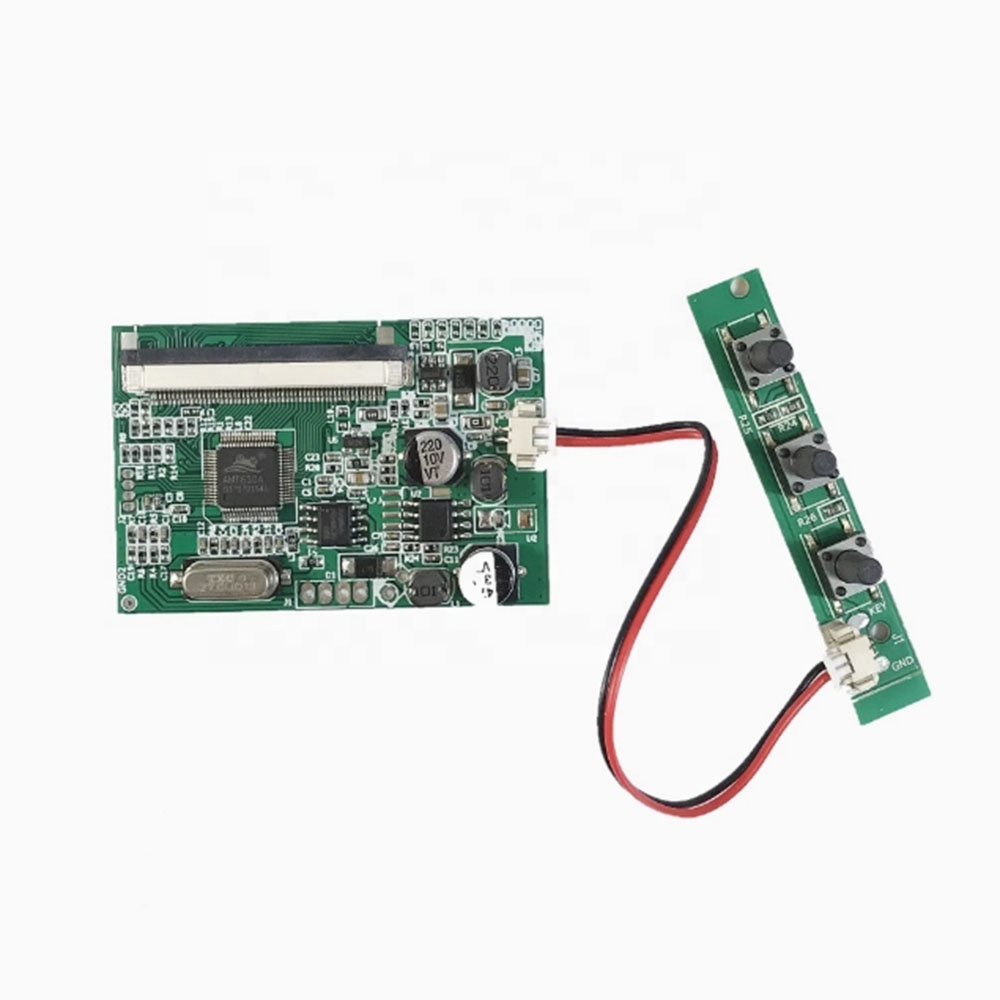 Scheda Controller Per LCD 3,5" Con 2 Ingressi AV - 320x240 Per Sistema Di Visualizzazione Auto