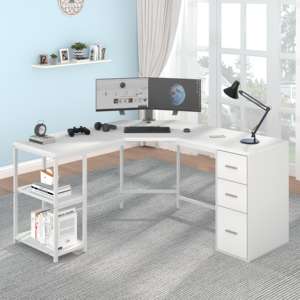 <span class=keywords><strong>Bureau</strong></span> <span class=keywords><strong>d</strong></span>'<span class=keywords><strong>angle</strong></span> moderne en chêne <span class=keywords><strong>blanc</strong></span> Tiroirs en bois de haute qualité Nouveau mobilier de <span class=keywords><strong>bureau</strong></span> pour villa <span class=keywords><strong>Bureau</strong></span> de table ordinateur poste de travail - Product Image 1