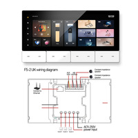 Système de maison intelligente Android IPS Sheng Qiong 2026 avec passerelle Zigbee, écran tactile, contrôle vocal Alexa Google Home, design barre 5 pouces