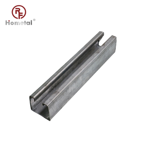 <span class=keywords><strong>Rail</strong></span> en acier de qualité industrielle en forme de C pour systèmes de suspension avec <span class=keywords><strong>rail</strong></span> de guidage pour chariot porte-câbles pour alimentation électrique aérienne - Product Image 3