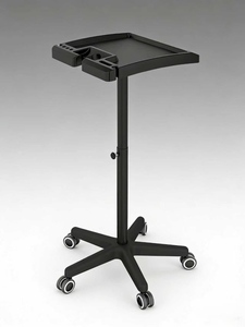 Carrito de Peluquería Ajustable, Carrito Pequeño para Salón de Belleza, Ruedas Antipinchazos, Móvil, Carrito Sencillo para Tintes en Caliente - Product Image 4