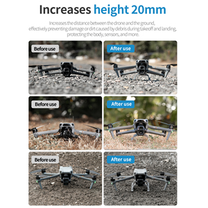 Sistema de Liberação Rápida STARTRC em Plástico para Drone Mavic Air <span class=keywords><strong>2</strong></span> & Air 2S com Luz Auxiliar Inferior - Product Image 2