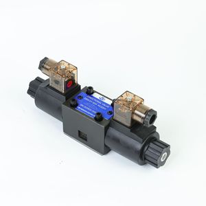 วาล์วควบคุมทิศทาง DSG-03-3C12-D24-50 แบบ 4 ทาง ขนาด 1/2 นิ้ว 315 บาร์ 60 ลิตร/นาที วาล์วน้ำมันไฮดรอลิก - Product Image 2