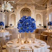 Boule de fleurs en soie OLERAY pour événements et fêtes, décoration suspendue pour les entreprises de location d'événements aux États-Unis, vente en gros pour les mariages et les entreprises