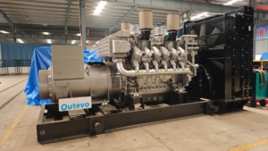 Générateur industriel à puissance élevée de type ouvert 60-900KW, alimentation de secours économique pour les camps de construction - Product Image 2