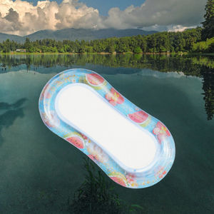 DERO Matelas flottant gonflable 4 tubes en PVC pour adultes, hamac aquatique, bain de brume, flotteur de piscine, radeau, bouées de natation - Product Image 5