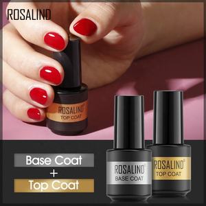 <span class=keywords><strong>Rosalind</strong></span> OEM logotipo personalizado 7ml UV/LED lámpara remojo de larga duración capa base y Mate capa superior de gel de esmalte de uñas para salón de uñas - Product Image 2