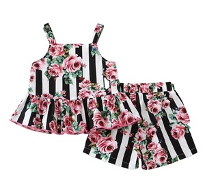 Ensembles de vêtements en gros pour enfants, nouvelle collection de robes d'été pour bébés filles, fabriquées en Chine - Product Image 1