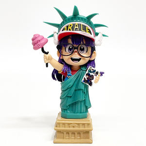 14CM PVC Arale statua della libertà modello creativo del fumetto Action Figure regalo per i bambini e gli amici - Product Image 3