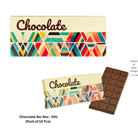 Caja de Embalaje para Barras de Chocolate Oem Odm, Impresión a Todo Color, Cartón con Protección UV, Estampado en Lámina Plateada y Dorada, Elegante