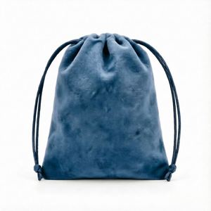 Bolsa de Terciopelo con Cordón de Ajuste en Varios Tamaños y Colores para Empaque Minorista de Joyería, Relojes y Gafas, con Logotipo Personalizado - Product Image 2