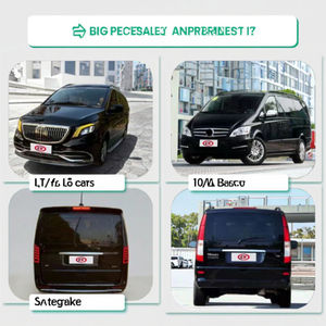 Kit carrosserie pour Benz Classe V <span class=keywords><strong>Vito</strong></span> 2006-2015 W639, transformation en modèle GLS <span class=keywords><strong>Maybach</strong></span> avec phares à LED, pare-chocs avant, calandre, capot, garde-boue - Product Image 5