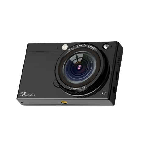 Simple Operation 4K Digital Camera for Family Use 28X Zoom Optical Lens with Macro Mode Long Battery Life