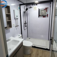 Maison conteneur pliable moderne préfabriquée modulaire de luxe à faible coût WinFair de 40 pieds extensible pour maison de retraite