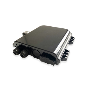 Caja de Distribución de Fibra Óptica de 8 Núcleos, 8 Puertos, Negra, para Exteriores, Caja Terminal FTTH para Pasillos - Product Image 4