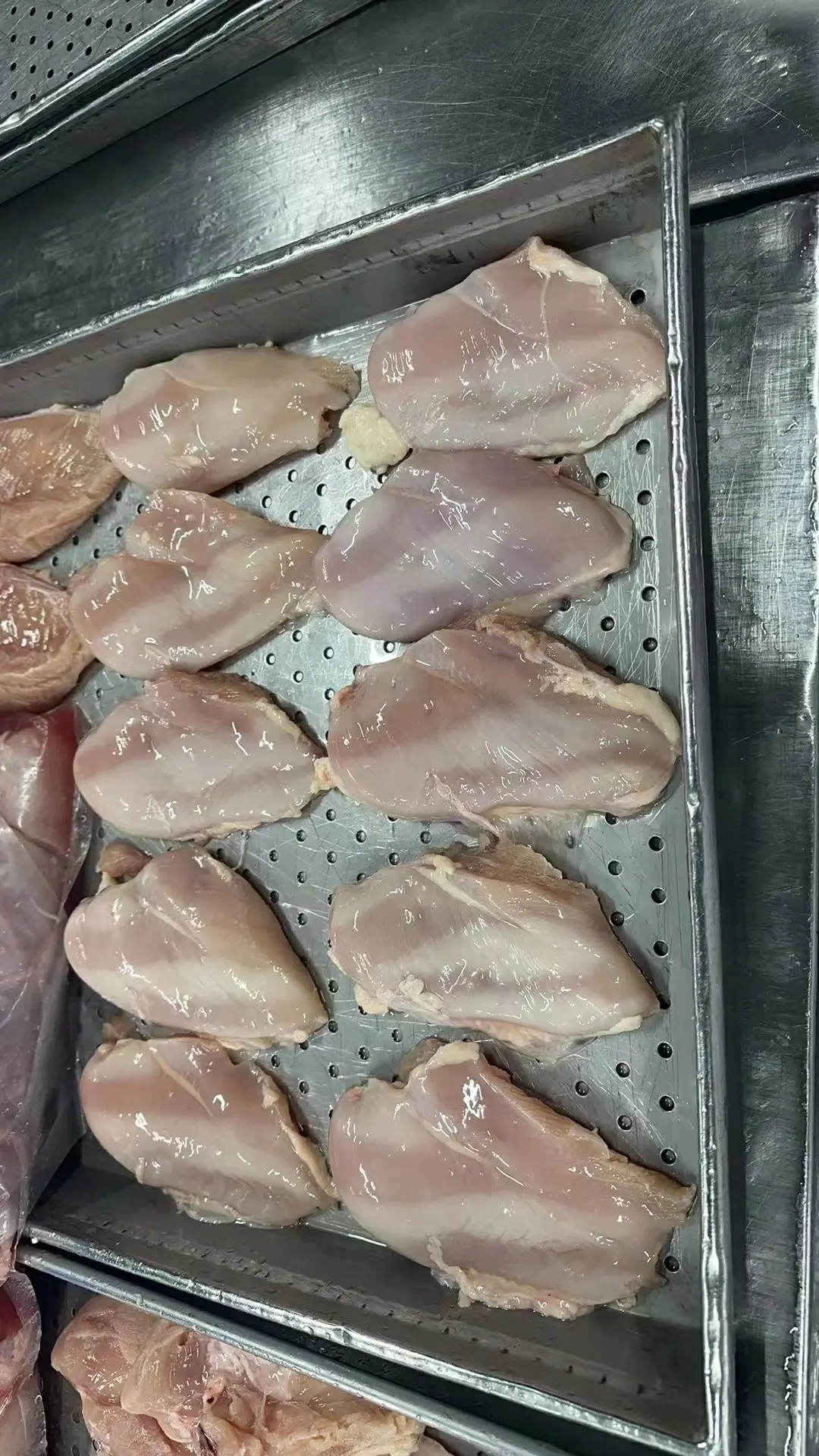 Poitrine de poulet congelée