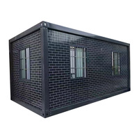 Maison conteneur isolée à assemblage rapide, économique en énergie, blanche, respirante, imperméable/anti-vent/anti-pourriture, panneau sandwich en acier moderne