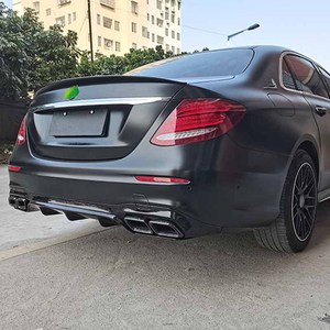 Nâng Cấp Phiên Bản Mới E63S AMG Cơ Thể Kit Phía Trước Bumper Side Váy Phía Sau Khuếch Tán Cho Mercedes Benz E-Class W213 2016-2019 - Product Image 4