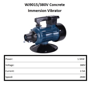 Vibrateur à immersion pour béton électrique <span class=keywords><strong>professionnel</strong></span> de qualité industrielle XTXS WJ9015/380V, 1,5 kW, 2840 tr/min, 10 kg - Product Image 2