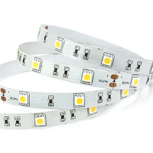 Lampu Strip LED 5050SMD DC 12V 30LED Tahan Air IP65 Lampu LED Fleksibel Diode Strip 5M/Gulungan