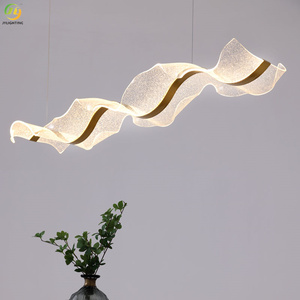 JYLIGHTING <span class=keywords><strong>Lampadario</strong></span> Creativo per Ristorante, <span class=keywords><strong>Soggiorno</strong></span>, Hotel, <span class=keywords><strong>Moderno</strong></span> <span class=keywords><strong>Lampadario</strong></span> di Lusso, <span class=keywords><strong>Design</strong></span> Artistico a Nastro per Bar - Product Image 5