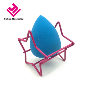 Meilleure vente <span class=keywords><strong>Amazon</strong></span> en forme d'étoile en métal porte-éponge de <span class=keywords><strong>maquillage</strong></span> - Product Image 1