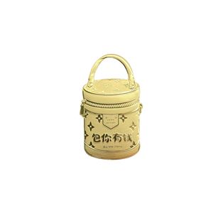 Llaveros de Cuero con Colgantes de Monedas de Oro, Personalización Disponible - Product Image 5