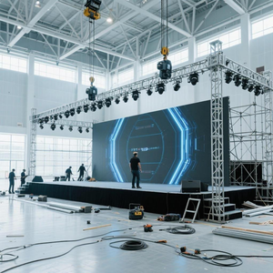 Indoor rental Waterproof Digital Advertising p2.604 Rental Stage Meeting Room <b>Wall</b> LED Video Panel Billboard Screen <b>Display</b> TV - Product Image 2
