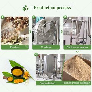 Azúcar fruta en polvo hacer teff harina de trigo yuca Molino Molinillo proceso de producción planta máquina - Product Image 6