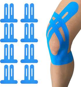 Fabrikant Hete Verkoop Ademende Waterdichte Voorgesneden Kinesiologie Tape Knie Ondersteuning En Stabiliteit Voor Spiersport Tape Atletische - Product Image 1