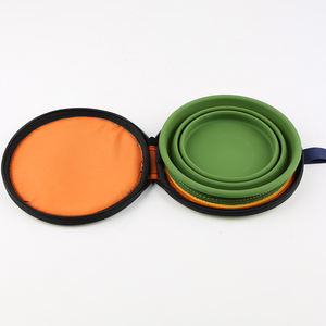 Bolsa de Viaje para Perro con Tazón Individual de 760 ml, de Silicona Sólida, Impermeable, Plegable, para Comida y Bebida - Product Image 2