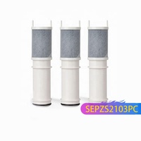 Filtre de purificateur d'eau de robinet en Fiber de carbone Composite d'ultrafiltration en plastique pour le Japon pour l'air articles divers ménagers