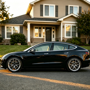 Jantes personnalisées légères de 15 à 20 pouces pour Honda Civic Tesla Model 3 Lucid Rivian Roues modifiées 5x114.3 5x120 Jantes en alliage d'aluminium - Product Image 5