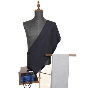 New 100% Len Ý Suiting Vải Worsted Merino Len Polyester Pha Trộn Vải Cho Nam Giới Phù Hợp Với - Product Image 1