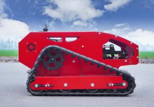 Tagliaerba Robotizzato a Catena Telecomandato con Motore a Benzina, Rullo Porta Cuscinetti, Trattore 200mm <span class=keywords><strong>Rosso</strong></span> per Lavori Pesanti - Vendita Diretta dalla Fabbrica - Product Image 6