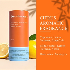 Déodorant anti-transpirant personnalisé OEM en stick, rafraîchissant, longue durée, sans aluminium, emballage en tube de papier pour déodorant sous les aisselles - Product Image 5