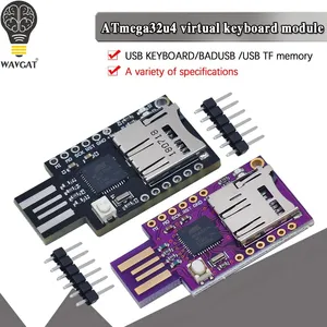 Bàn Phím CJMCU-VIRTUAL WAVGAT Bàn Phím Bộ Nhớ BADUSB <span class=keywords><strong>USB</strong></span> TF Mô-đun ATMEGA32U4 - Product Image 6