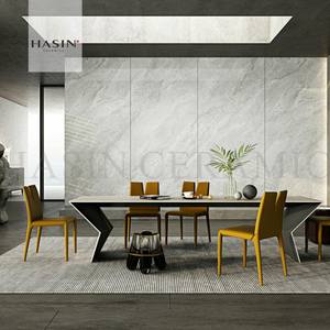 Losas de Piedra de Cuarzo Artificial Calacatta <span class=keywords><strong>Blanca</strong></span> de 9 mm, Sinterizadas, de Porcelana, Imitación Mármol, Tamaño <span class=keywords><strong>Grande</strong></span> 120x270, Económicas - Product Image 4