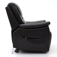 Geeksofa Chaise inclinable moderne en cuir Air Power Electric Lift avec inclinaison et double moteur pour les personnes âgées